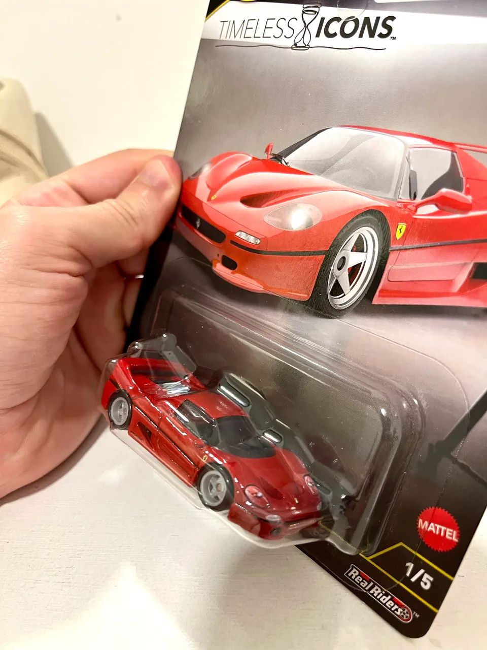 Hot Wheels Premium - Ferrari F50 Timeless Icons - Hobbies e