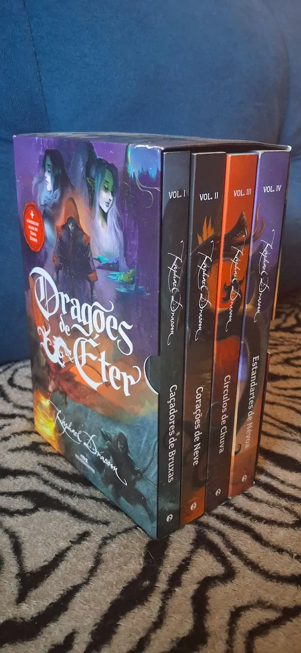 Box Dragões de Éter - Raphael Draccon (4 volumes)