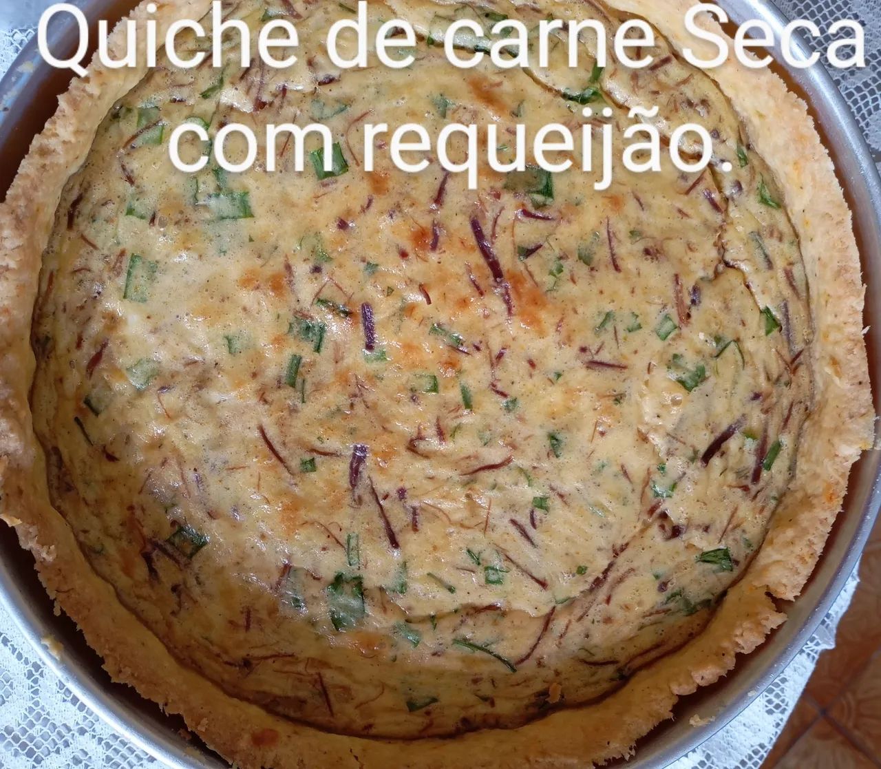 Quiche de Alho Poró com Bacon - Foto 3