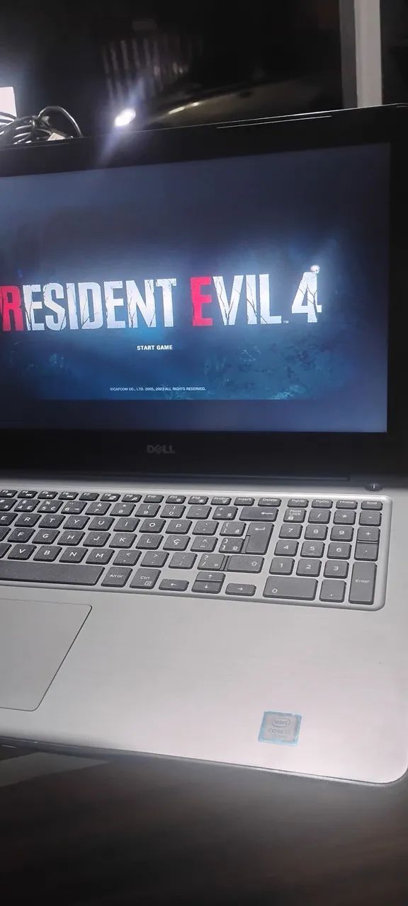 Notebook gamer Dell i7 com ssd