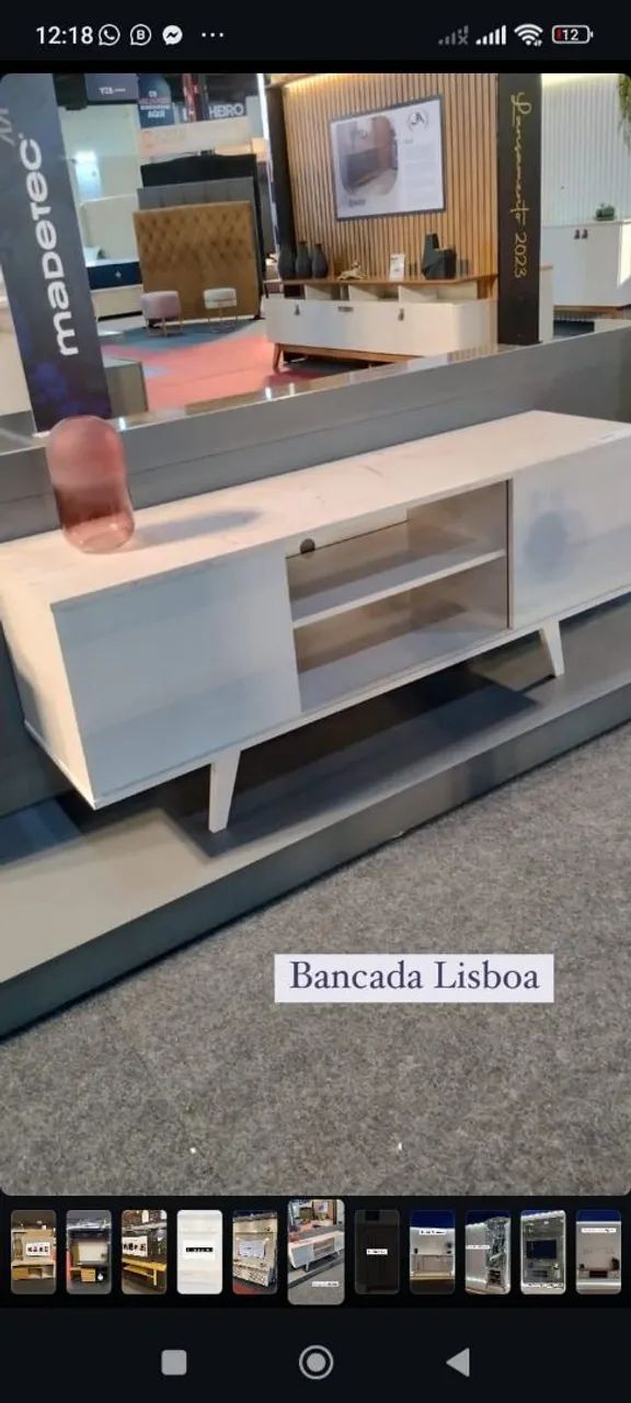 Bancada para TV Lisboa - Design Moderno e Elegante