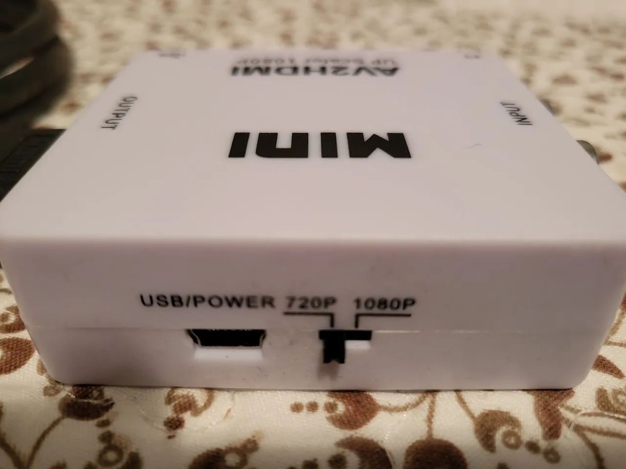 Conversor AV para HDMI Mini com Upscaler 1080P - Foto 3