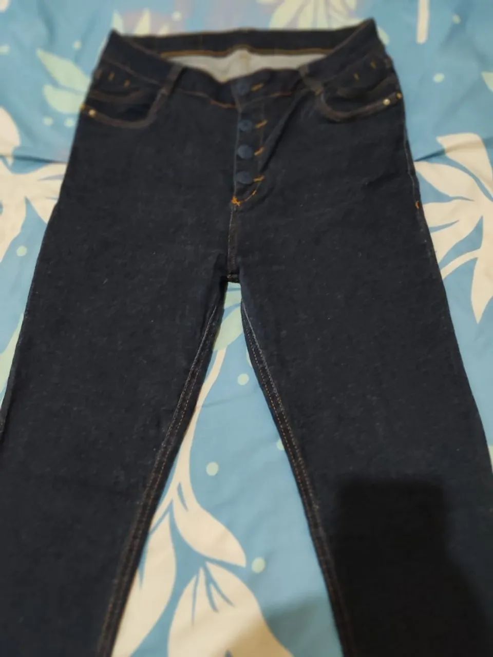 Calça boca de sino nova tamanho 44 - Foto 3