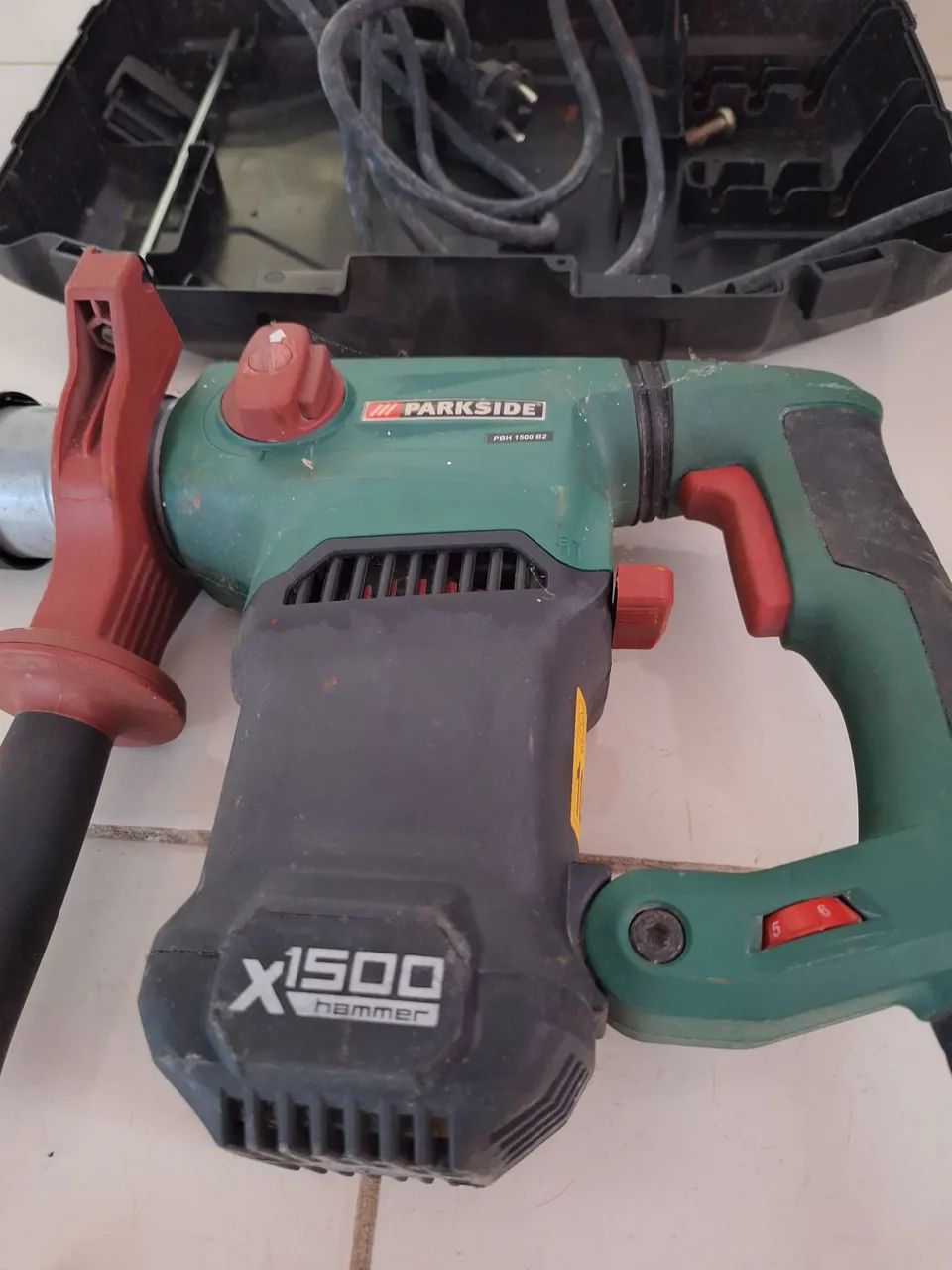 Furadeira de impacto Parkside PBH 1500 B2 - Foto 2