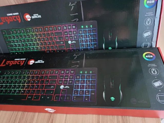 Mouse + Teclado + Mousepad Gamer - Foto 4
