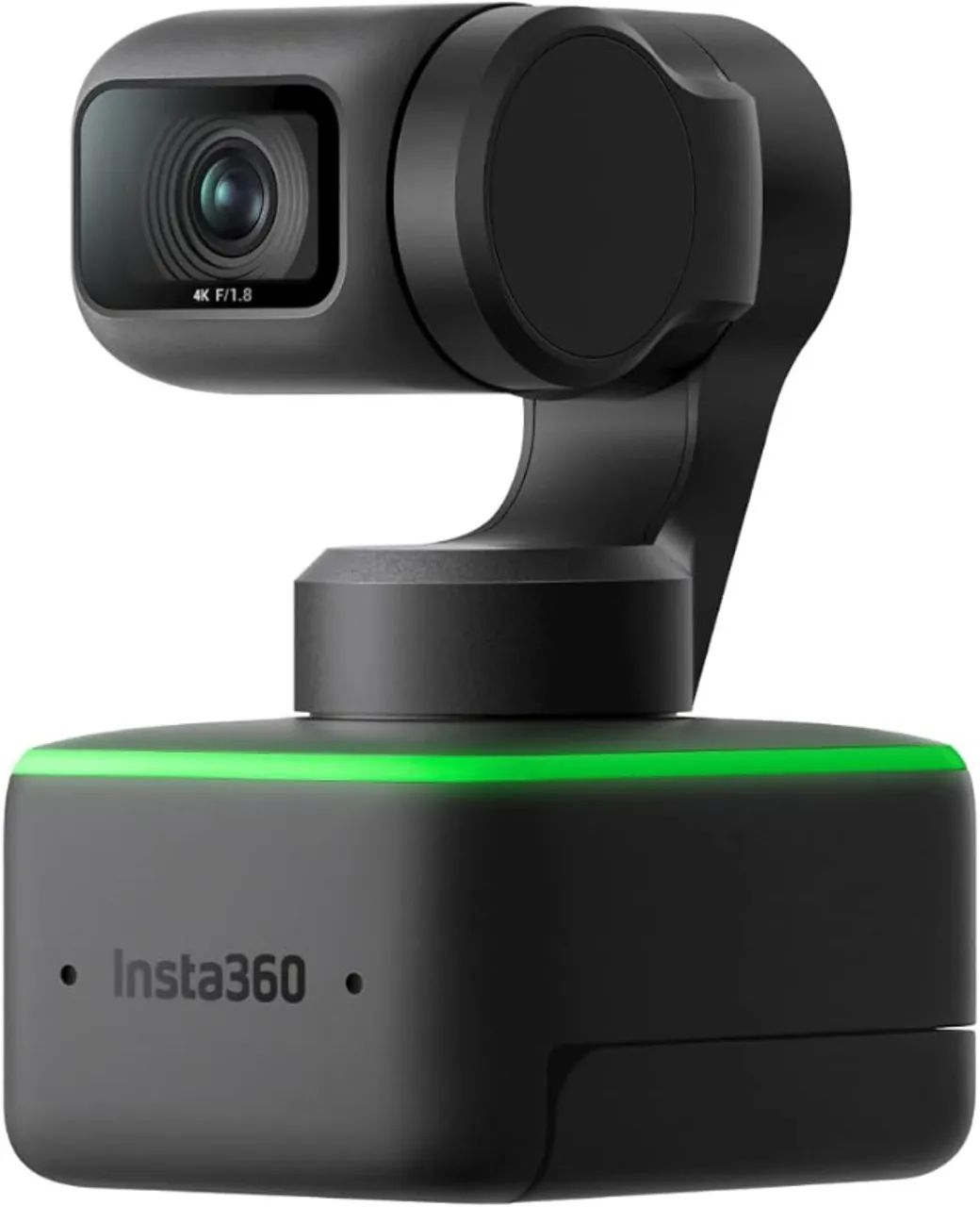 Insta360 Link 4K Webcam Sensor AI Tracking, Gesture Control, HDR, Noise-Canceling Micropho