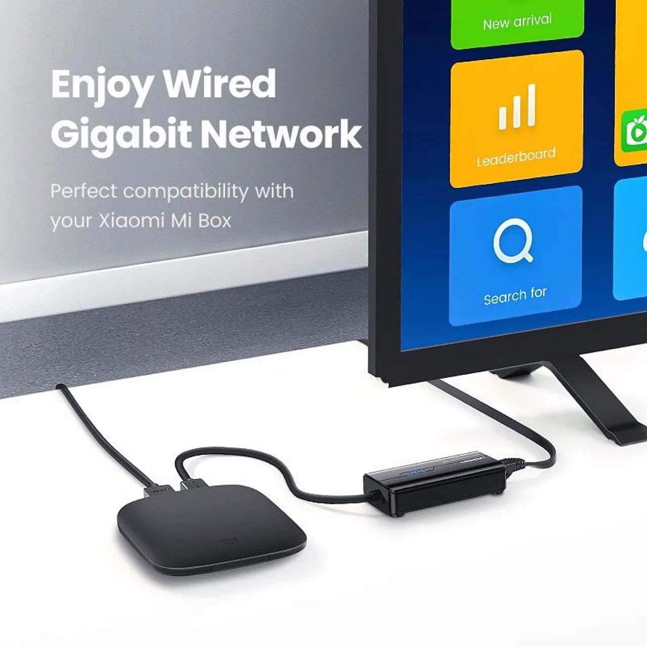 Hub Ugreen USB 3.0 + RJ45 ethernet<br>Produto Novo original - Foto 2