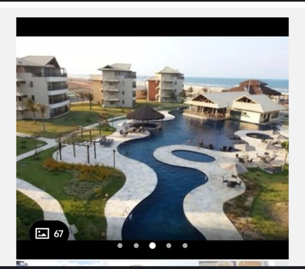 Apartamento no Beach  Place Resort Porto da Dunas  - Foto 5