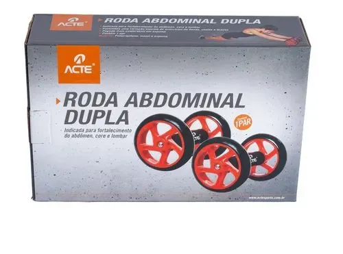 Roda abdominal dupla