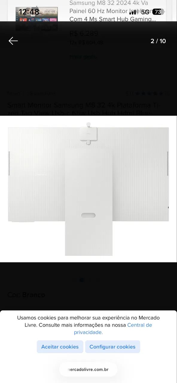 Monitor/TV Smart M8 - Samsung  - Foto 2