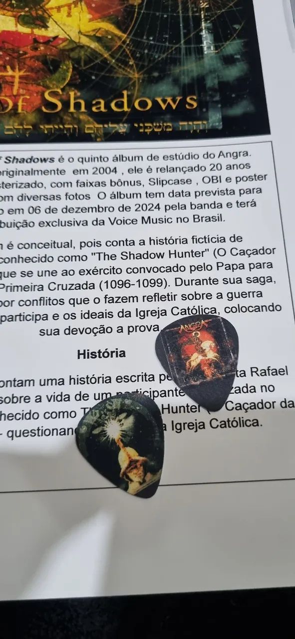 Coleção CDs Angra - Temple of Shadows, Rebirth e mais - Foto 2