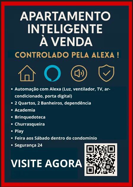 Apartamento inteligente comandado por Alexa