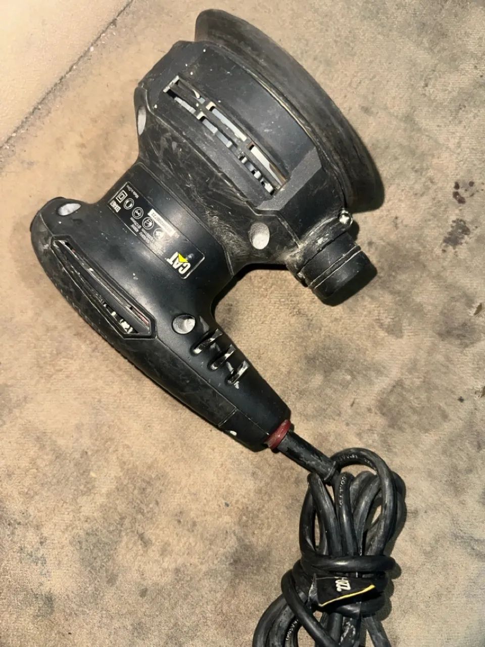 Orbital cat DX461 usada com pequeno defeito no controle de velocidade 