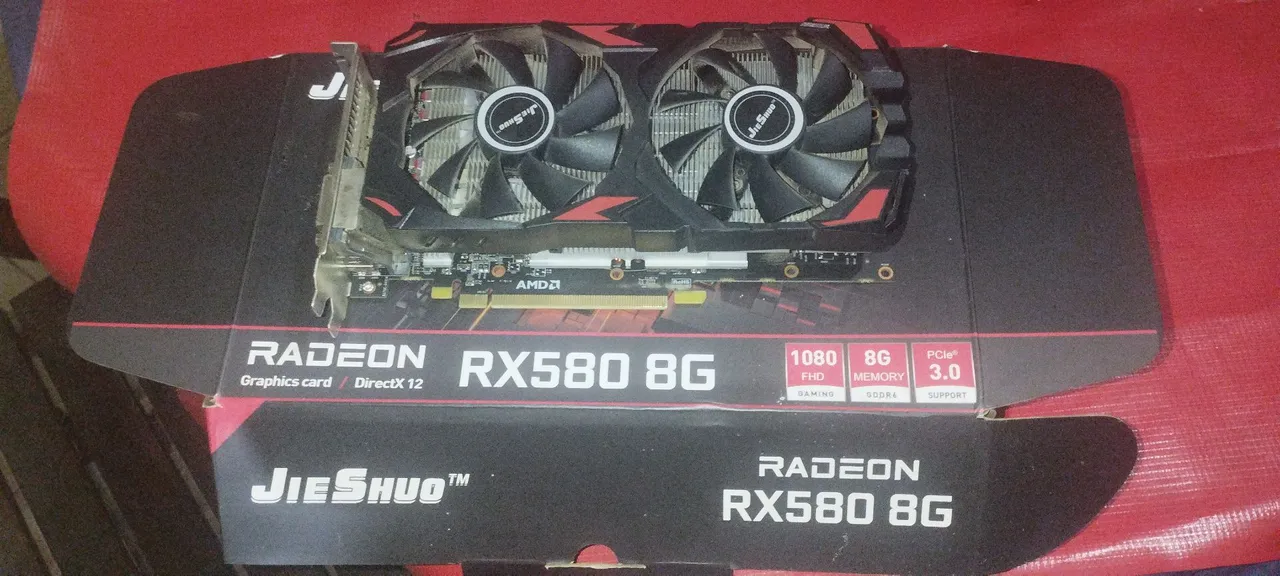 Placa de Vídeo Radeon RX 580 8GB