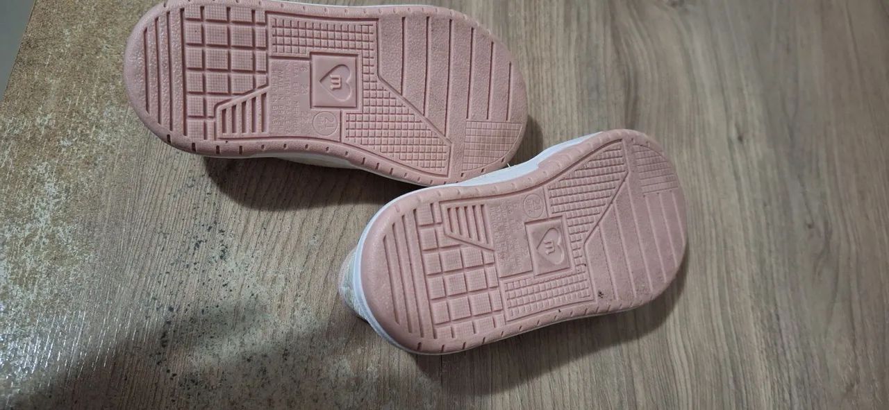 Tênis Infantil Molekinha Branco e Rosa - Foto 6