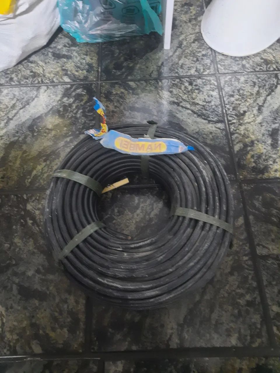 Cabo Elétrico 50 metros cabo 25mm 800 reais