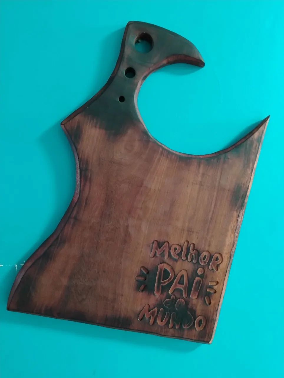Tábua de Corte Personalizada 'Melhor Pai do Mundo'