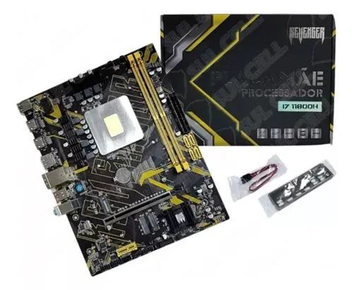 Placa Mãe E Processador I7-11800h: Ddr4 3200, Rede 1000mbps