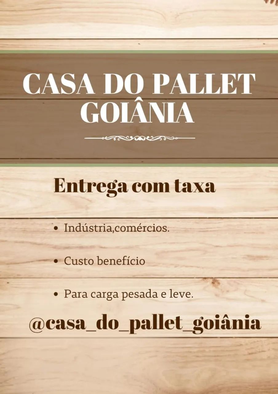 Casa do pallet, diversas medidas, tamanhos variados. 