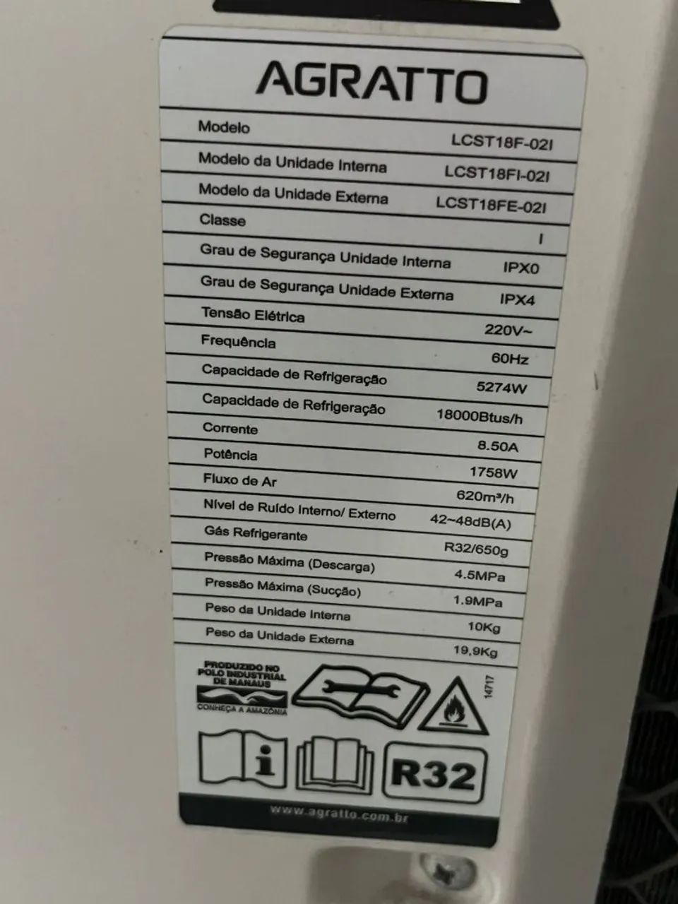 Ar condicionado 18btus  - Foto 2