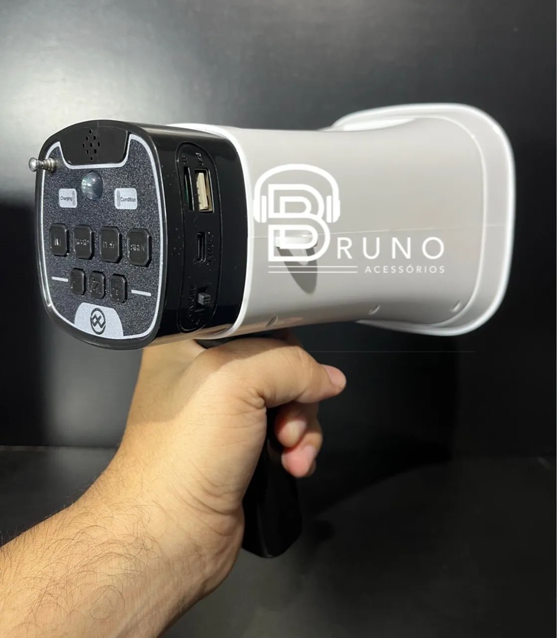 Megafone bluetooth Solar Sd  - Foto 4