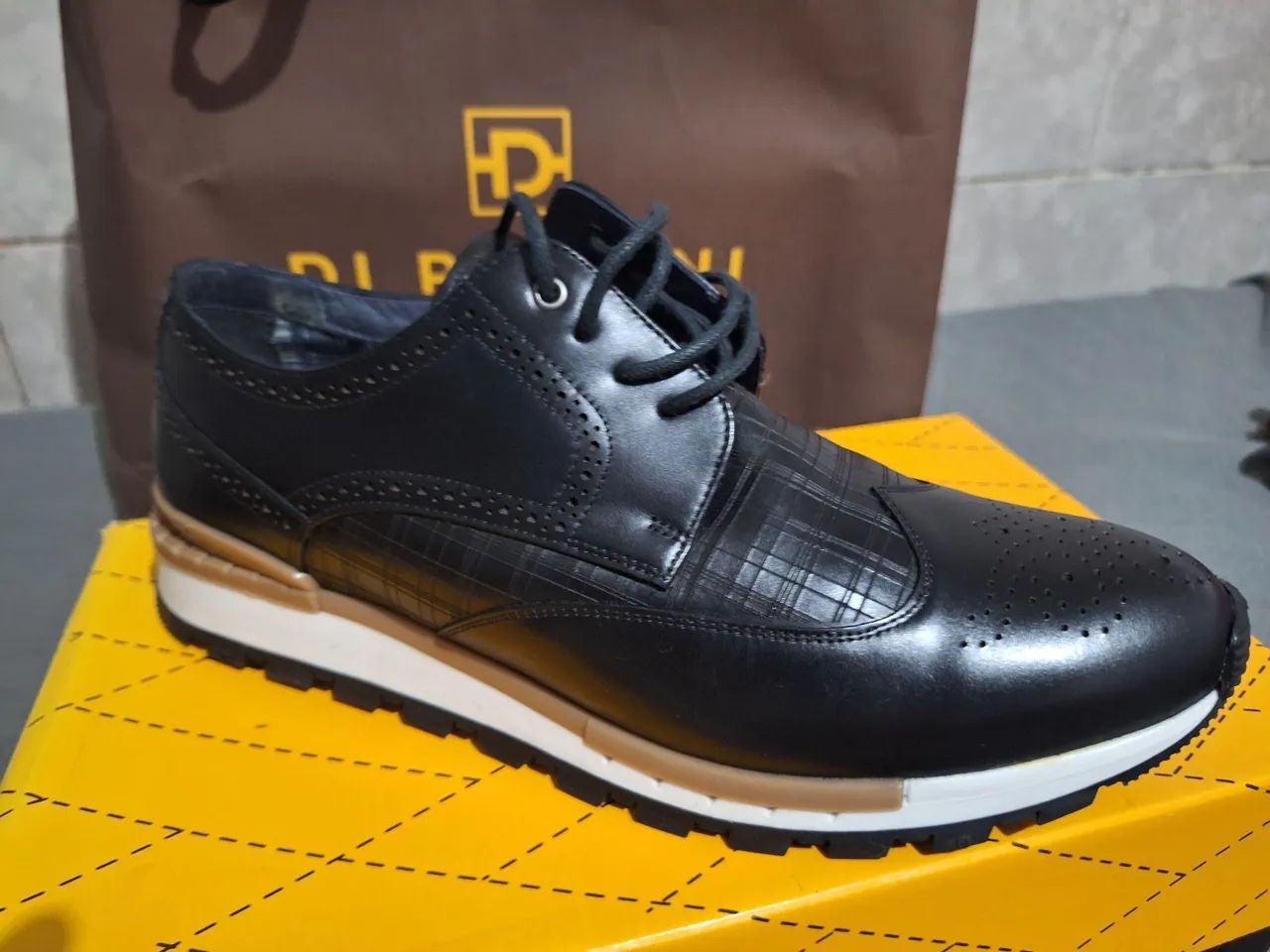 Sapato DI POLLINI Masculino Preto - Calçados - Vila Nhocune, São Paulo ...