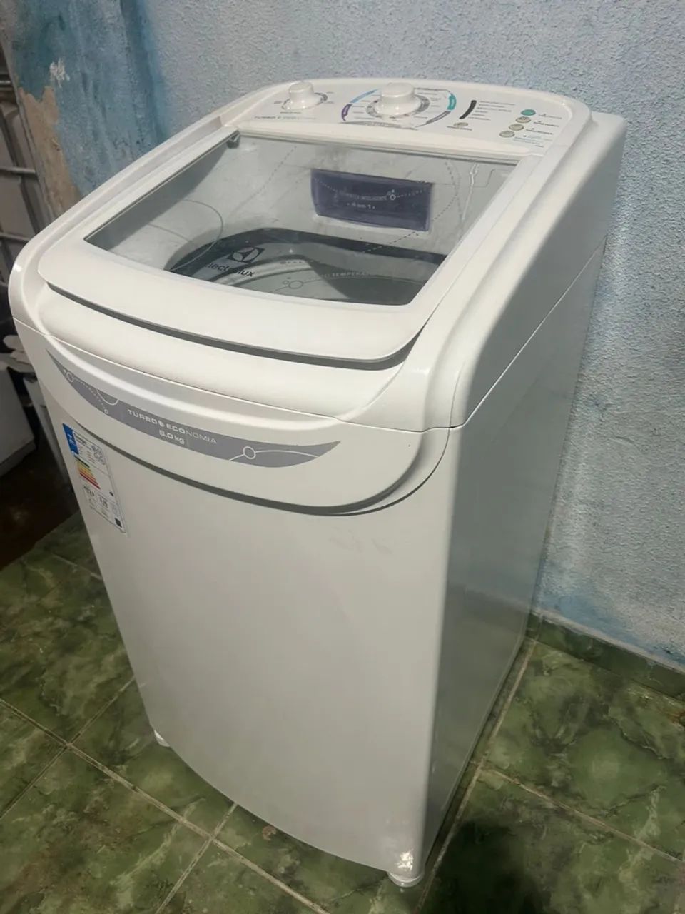 Máquina de Lavar Roupa Electrolux 8kg Turbo Econômica - Foto 5