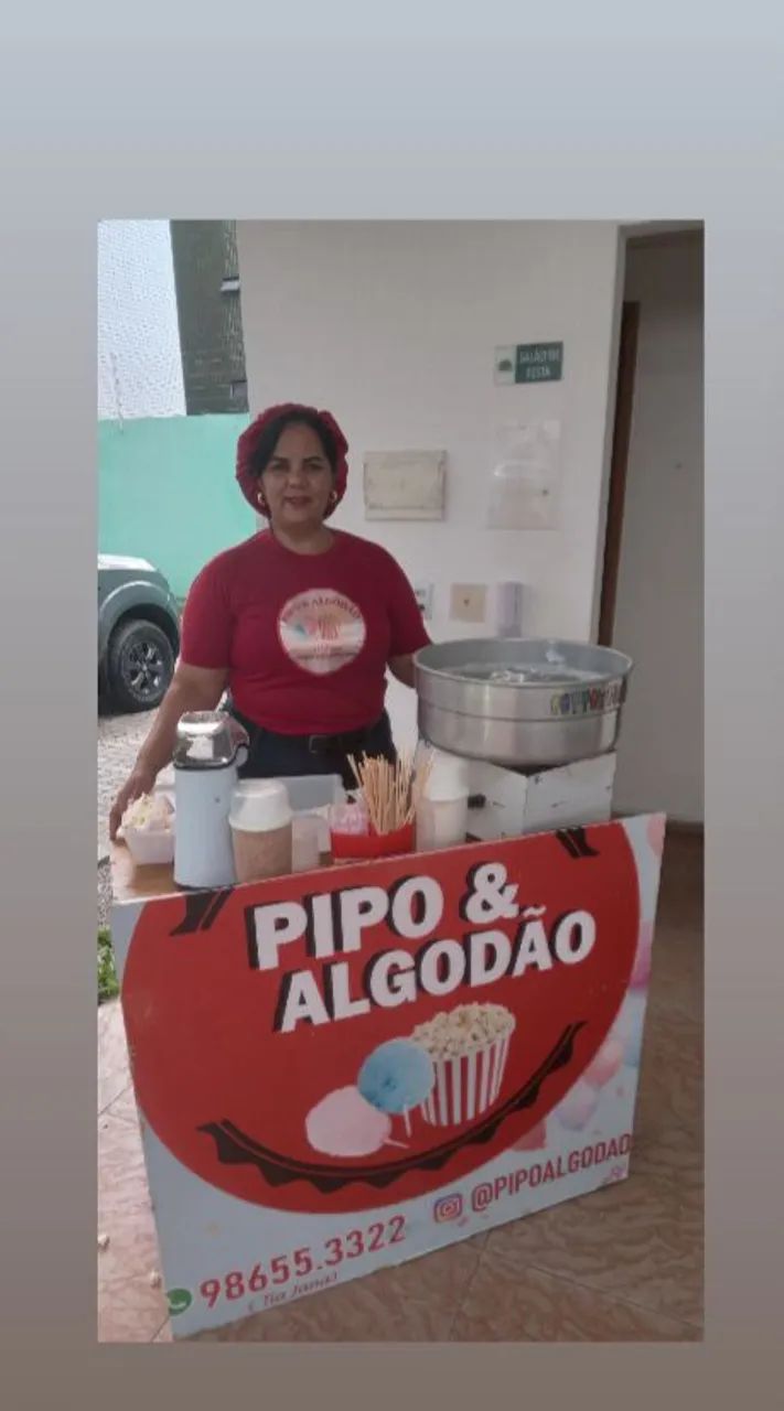 Aluguel de pipoca e algodão doce da Tia Jana  - Foto 2