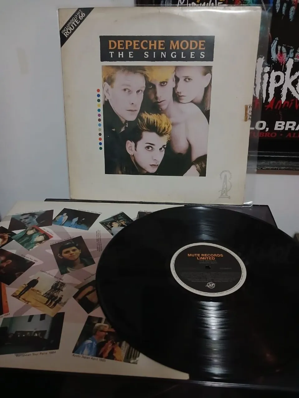 LP Disco de Vinil Depeche Mode - The Singles