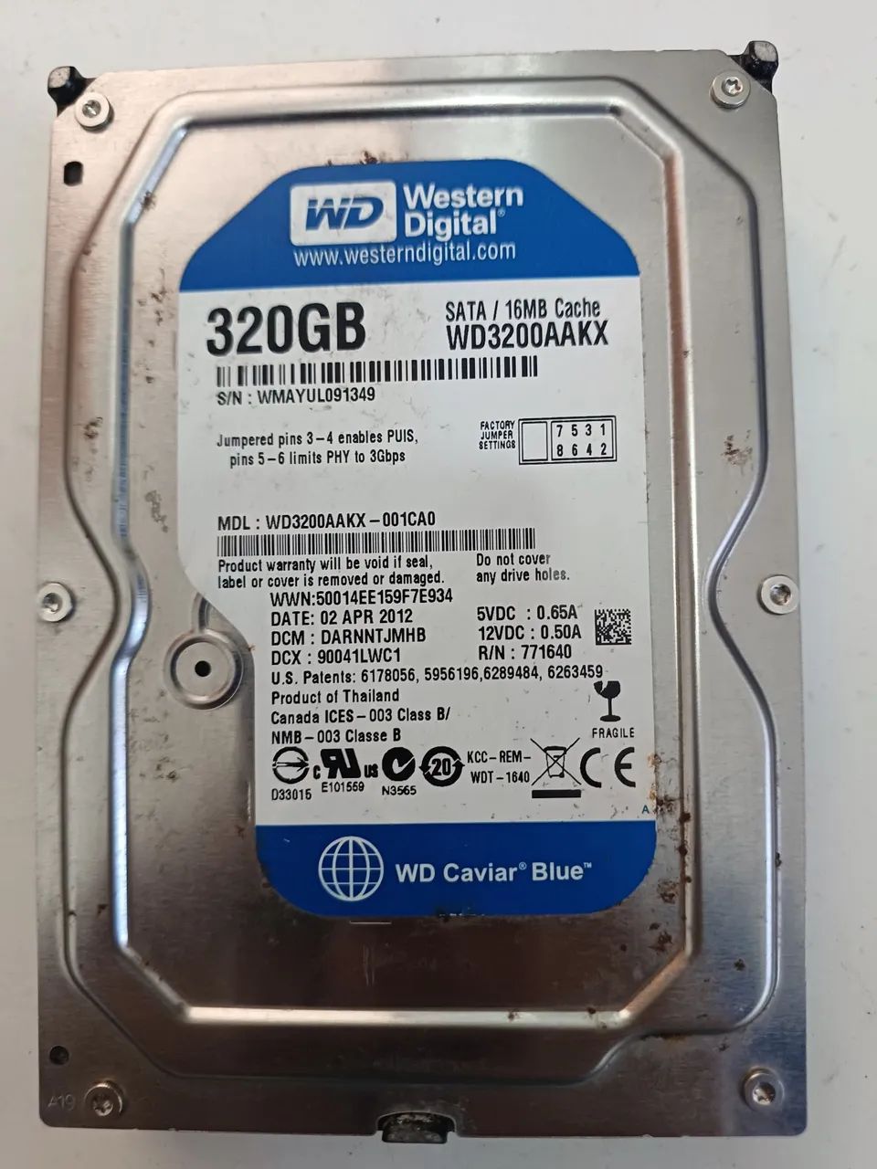 Hd wd 320GB  jogos  cpu 2.5 e 3.5 - Foto 3