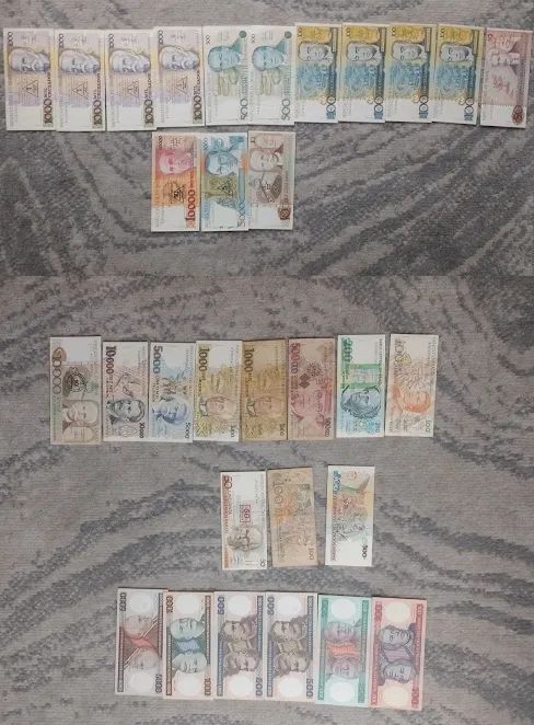 Coleção Numismática (150 Itens) notas e moedas - Foto 3