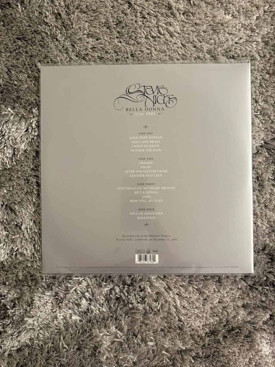 Stevie Nicks - Bella Donna Live 1981 RSD 2023 | 2LP 180g | Raro - Foto 2