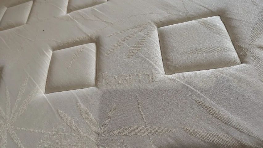 Cama Box King Size Herval Visco Bambu + Base Ortobom (Molas Ensacadas) - Foto 4