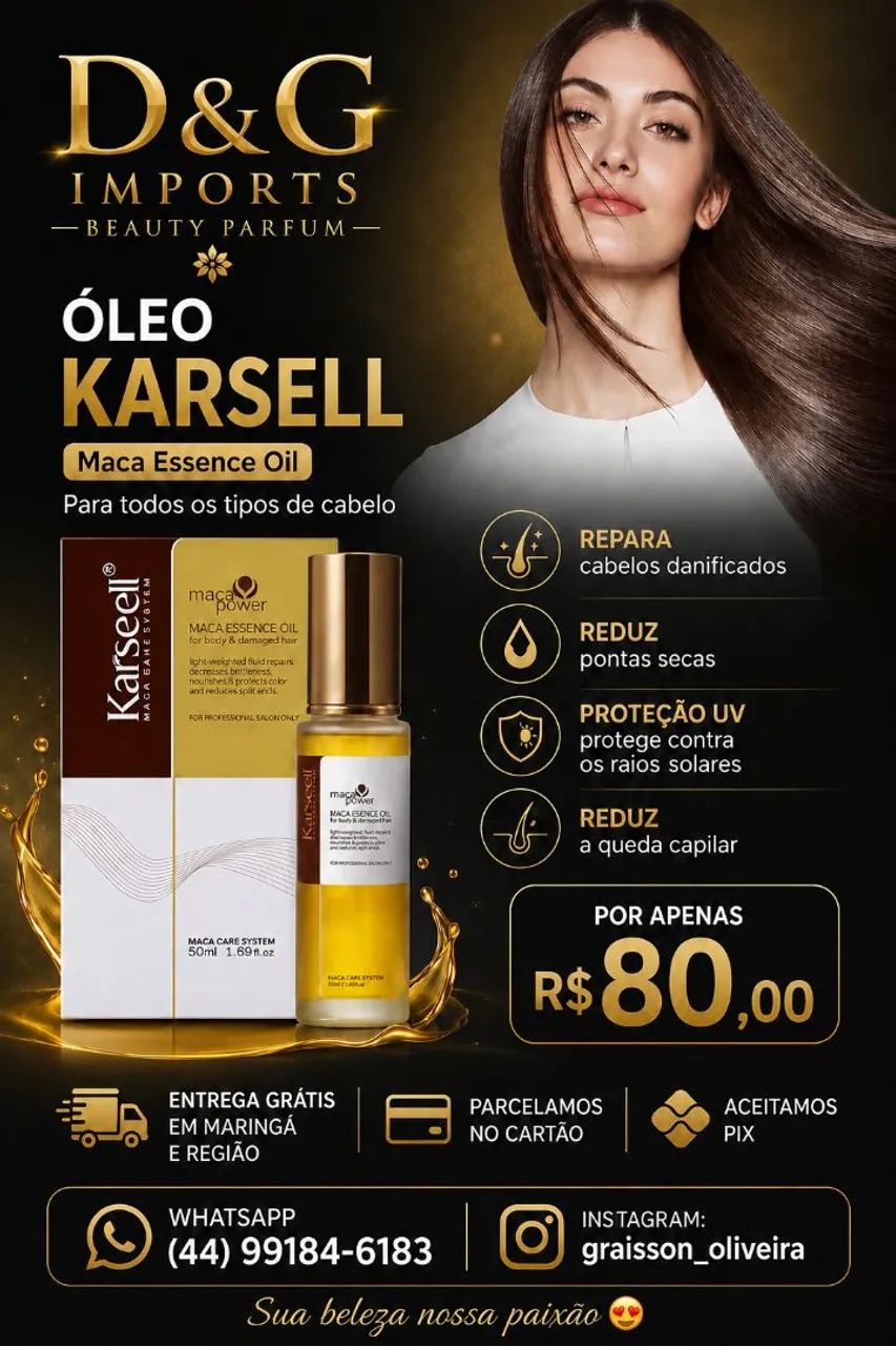 Óleo Karsell 50ml. 