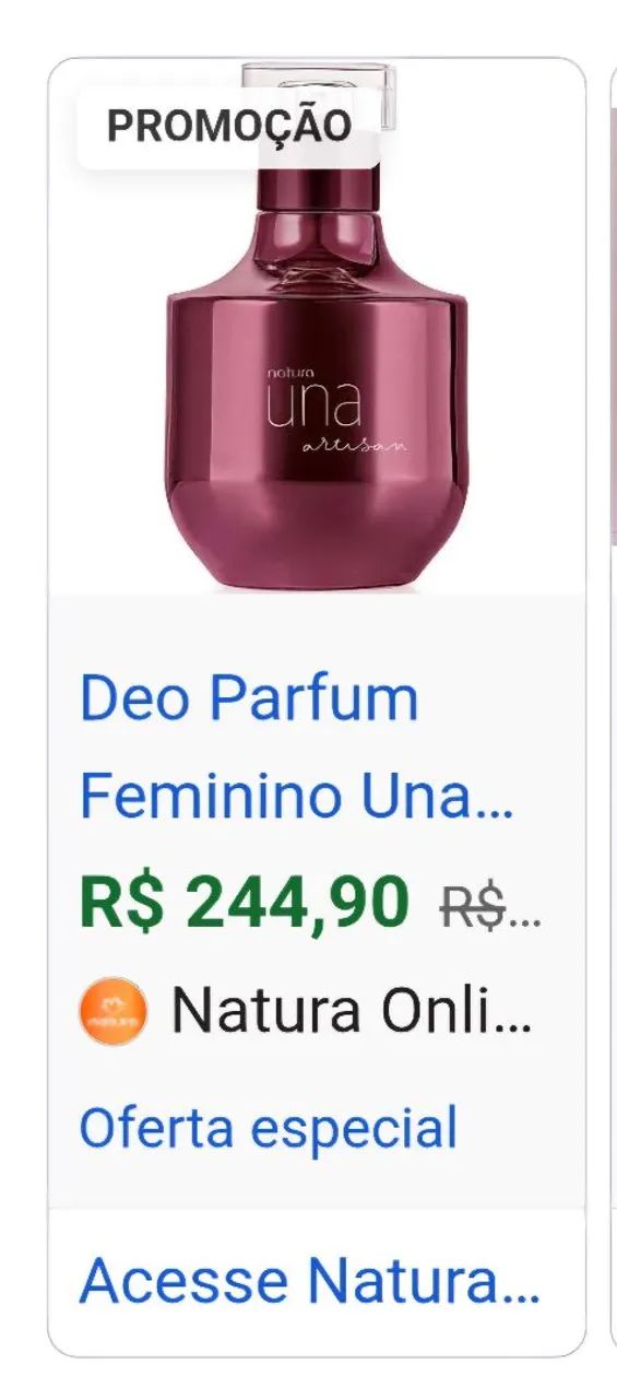 Una Artisan 75ml - Natura Perfume Feminino - Foto 3