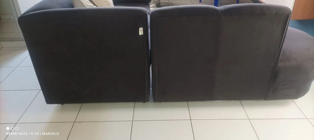 Sofa de canto 3x2 lugares 