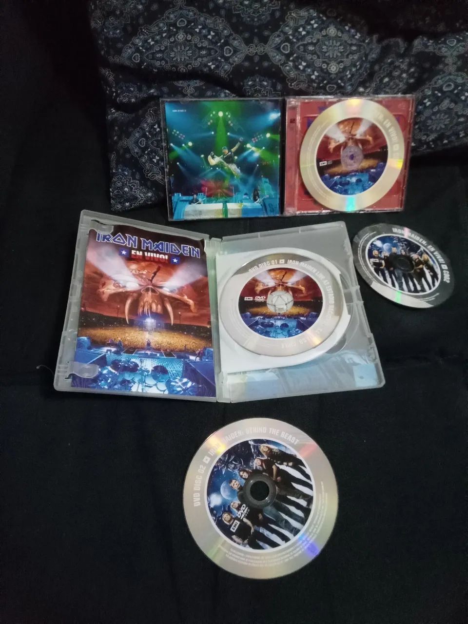 CD e DVD duplos Iron Maiden En Vivo - Foto 3