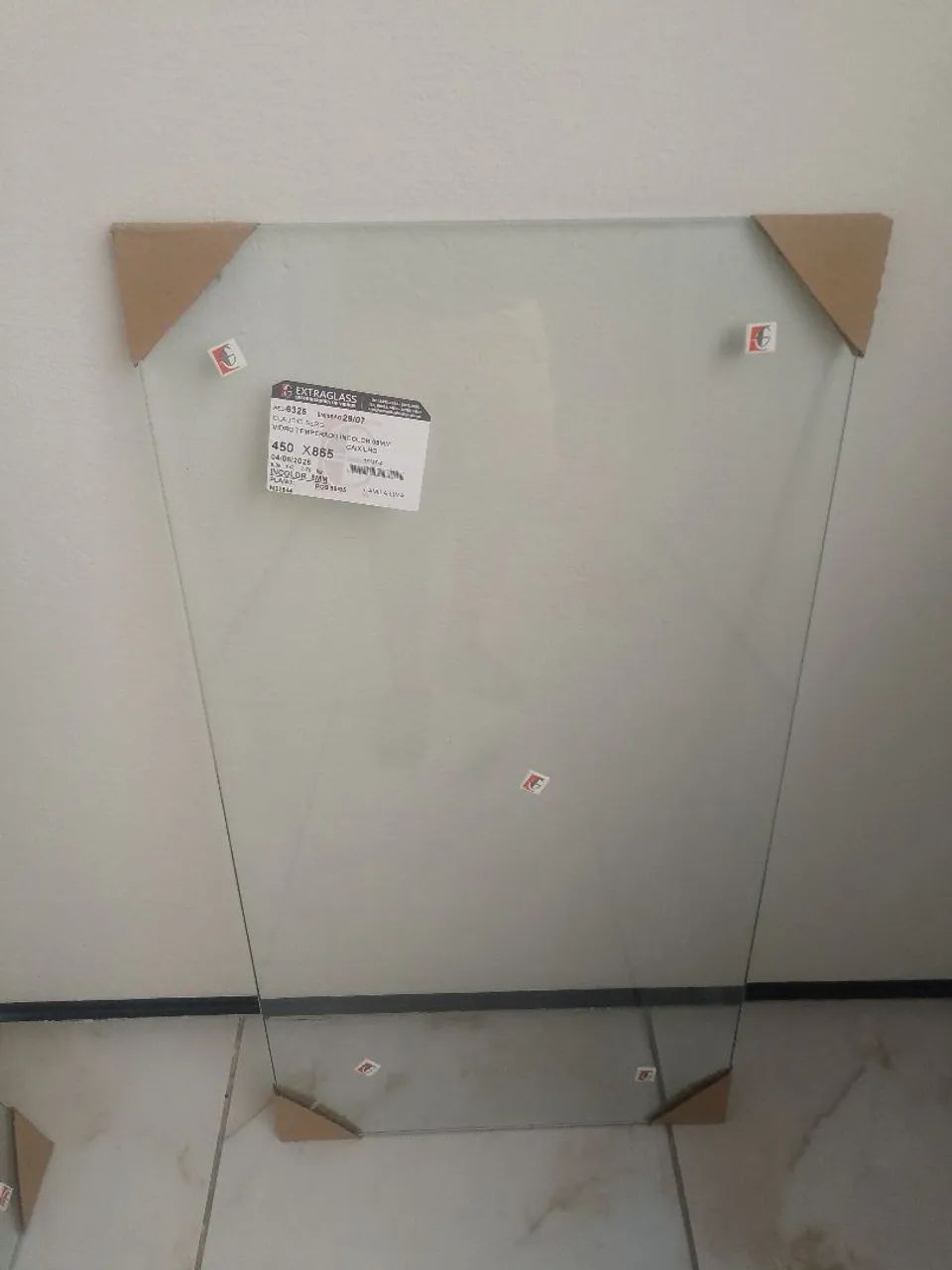 Prateleiras de vidro