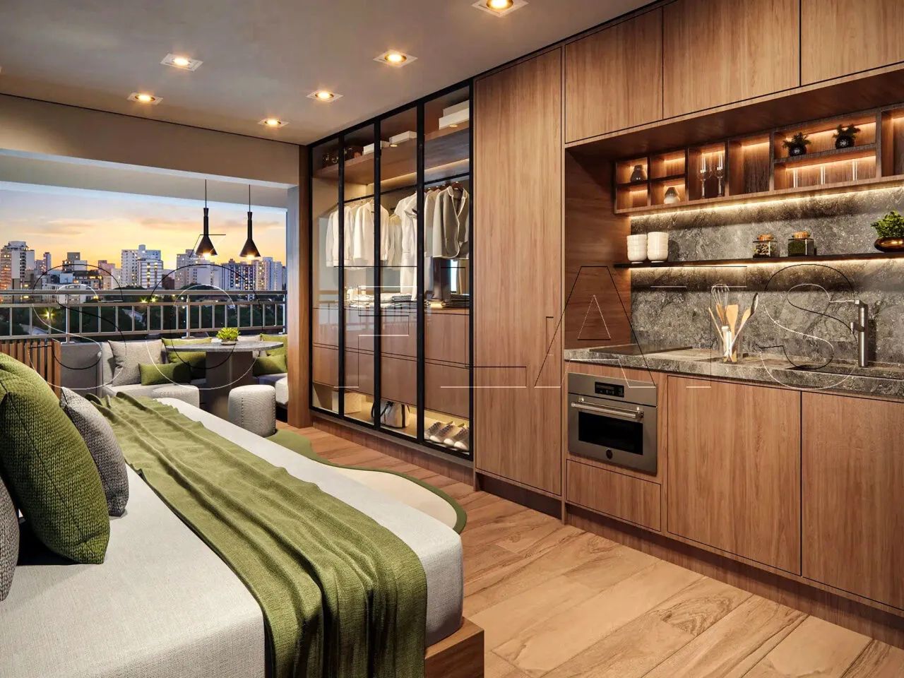 Studio à venda no Butantã 27m² | Próx USP, metrô e com lazer completo e varanda