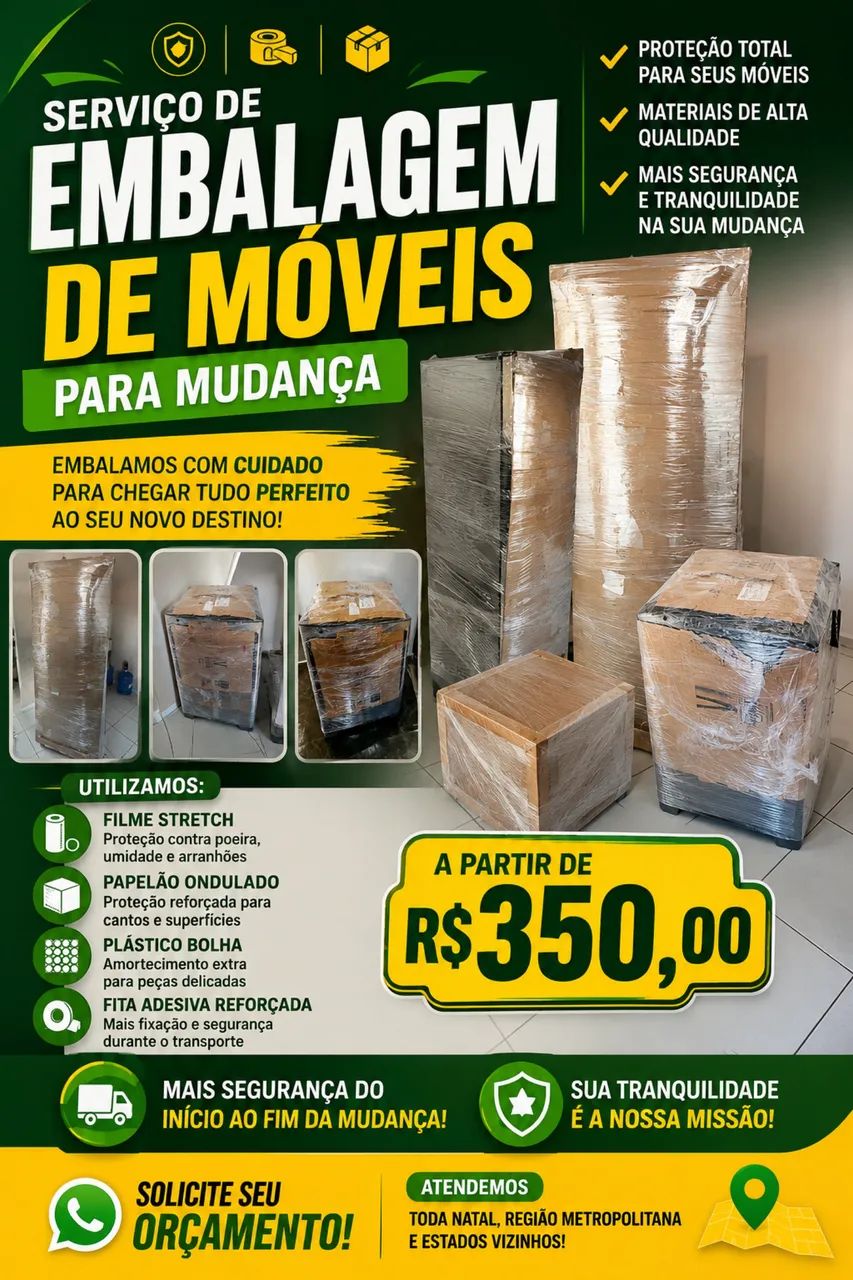 MUDANÇA NATAL PARNAMIRIM RN PB PE CE - Foto 2