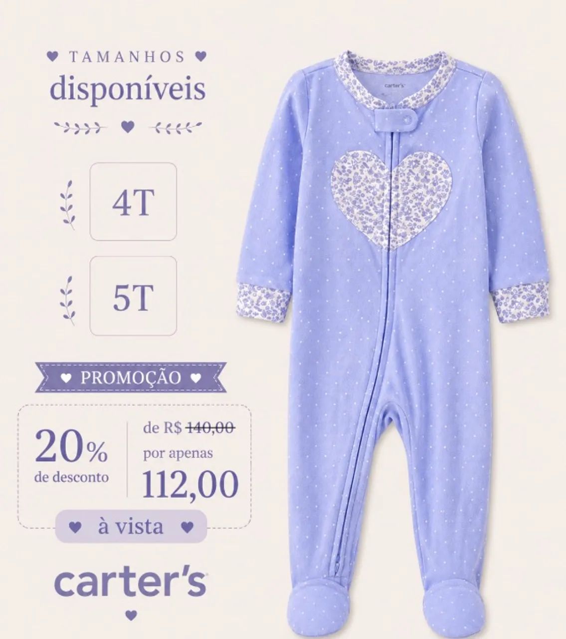 Roupa nova com etiqueta Carter?s  - Foto 5