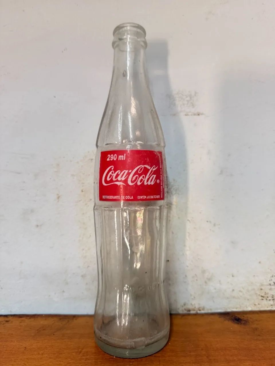 Casco de Garrafa de Vidro - Coca-Cola 290 mL - Antiguidade - Foto 2