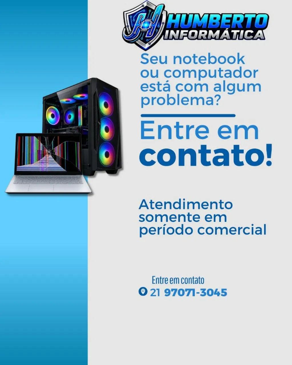 Técnico em informática. Nas mãos de quem entende! - Foto 3