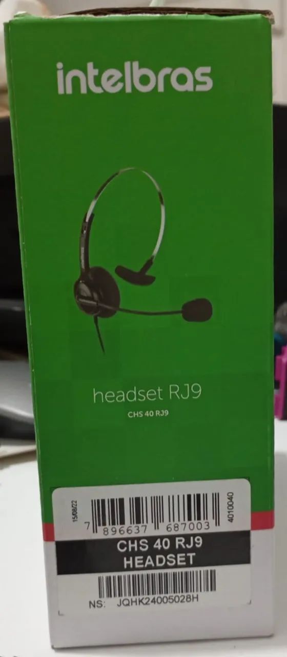 HeadSet CHS 40 RJ9 Intelbras  - Foto 2