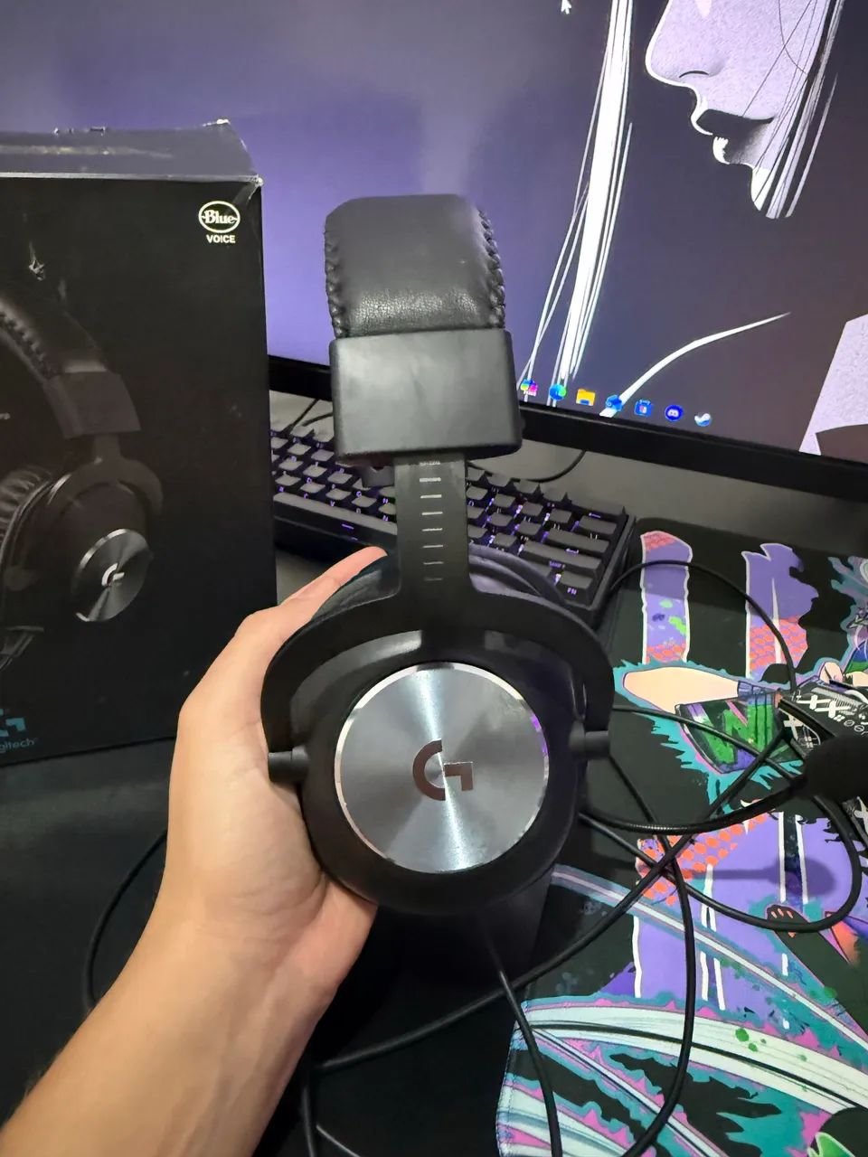 Headset Logitech G PRO - Foto 4
