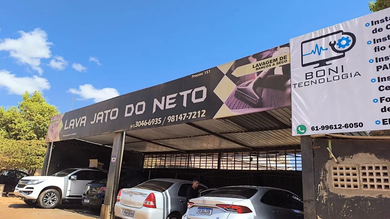 Lava-jato do neto contrata Lavador profissional. 
