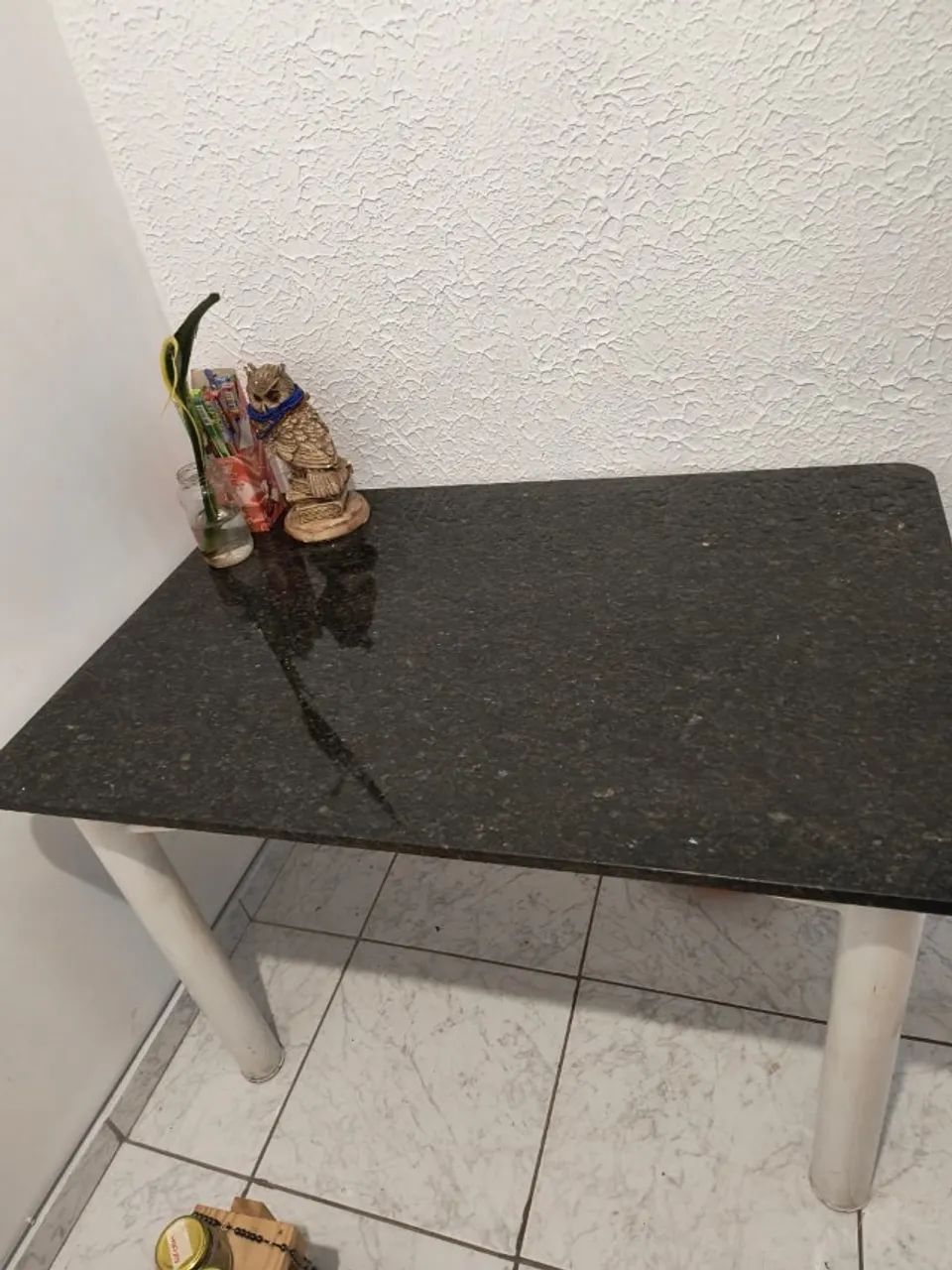 Mesa de Jantar com Tampa de Marmore - Foto 3