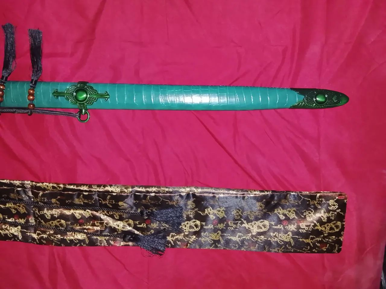 Espada Dragon Chinese Green Jian - Foto 4