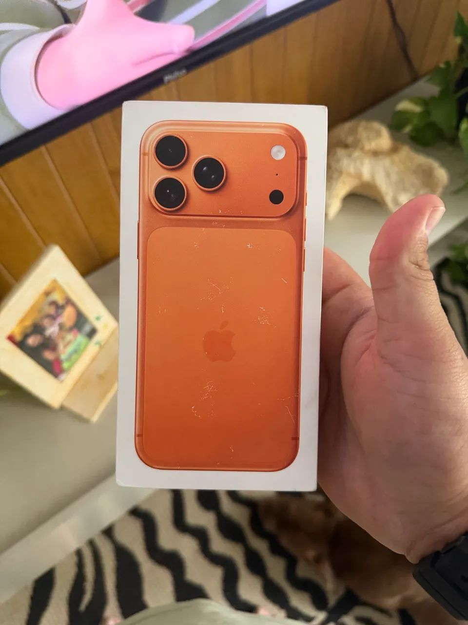 iPhone 17 pro max 512gb laranja (lacrado)