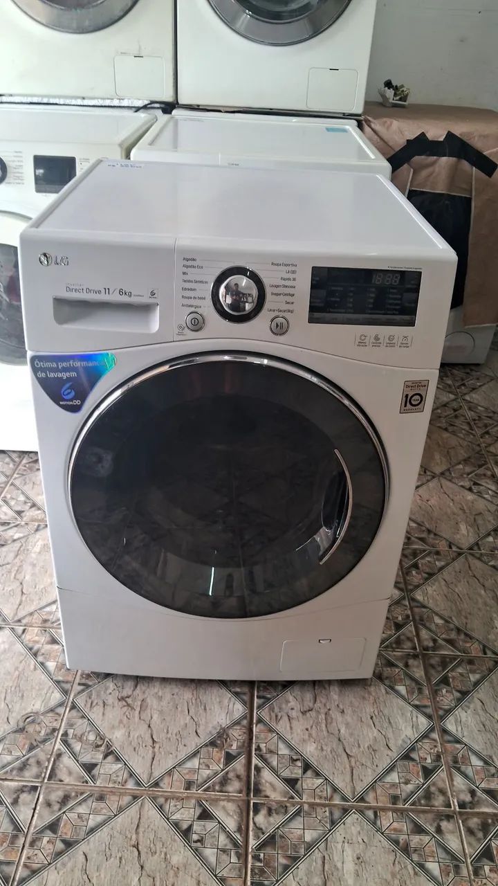 Vendo lava e seca lg 11kg 110 v
